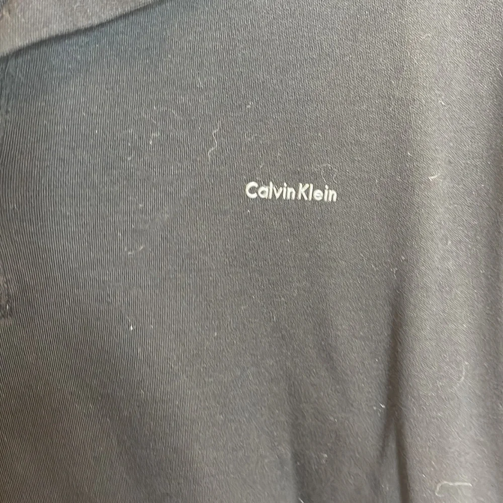 Black Calvin Klein Polo Size M - Picture 2 of 4